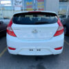 Back view of Hyundai Accent